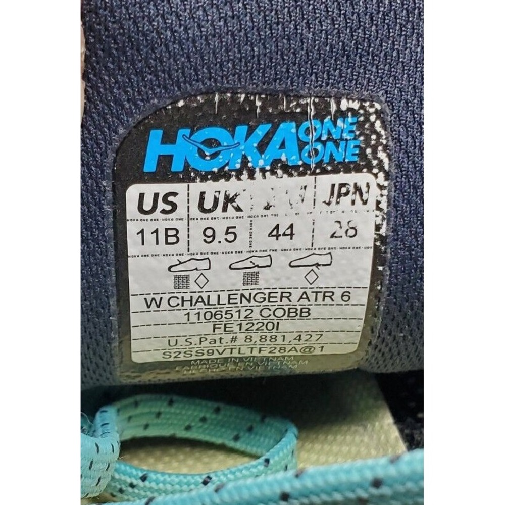 Hoka One One Challenger ATR 6 Running Shoes Womens 11 Sneaker Athletic Comfort - Picture 13 of 14